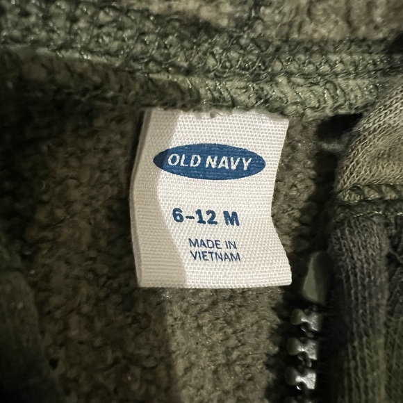 Camo zip up hoodie, 6-12 months - Picture 2 of 2